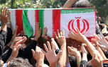 وداع با شهید صیاد خدایی، در معراج الشهدا وداع با شهید صیاد خدایی، در معراج الشهدا